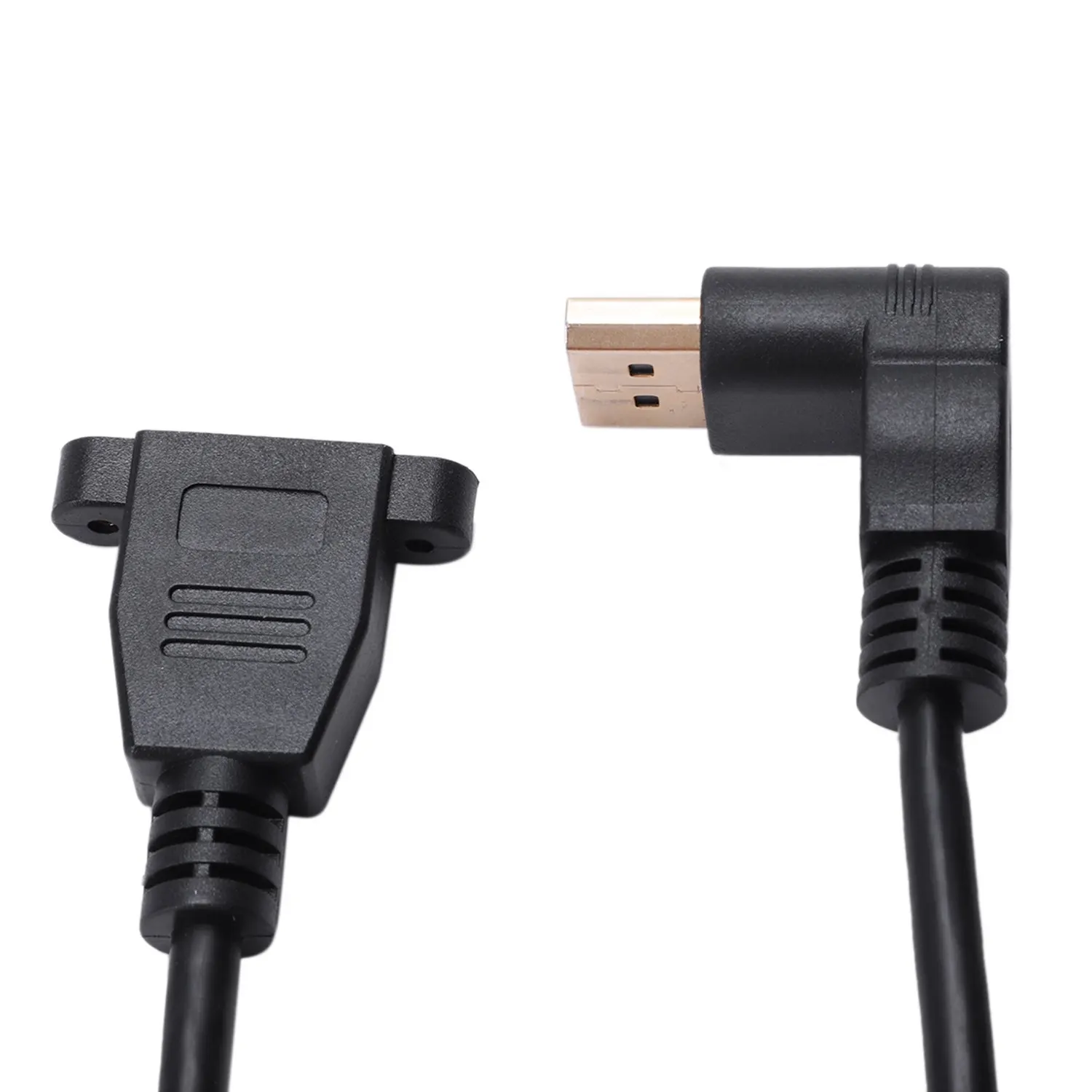 Кабель Displayport папа Мама 2 0 Версия 30 см (1 фута) позолоченный 90 градусов Dp мама с