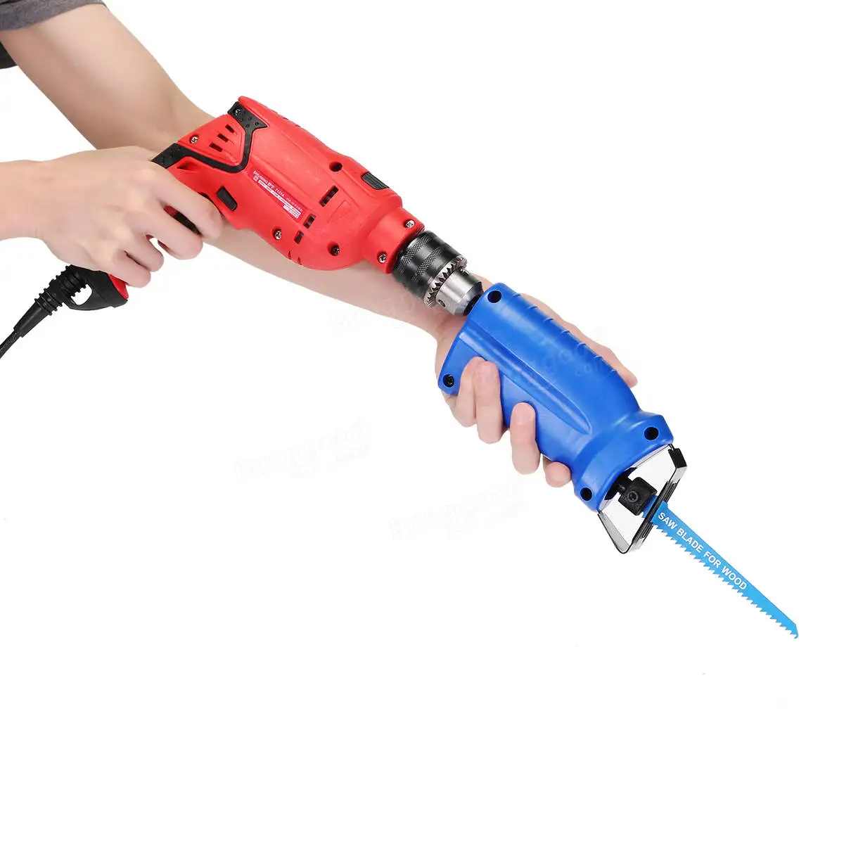 New Reciprocating Saw Adapter Set Blade Portable Woodworking Electric Drill Accessory For Wood Metal Cutting Power Tool Hot | Инструменты