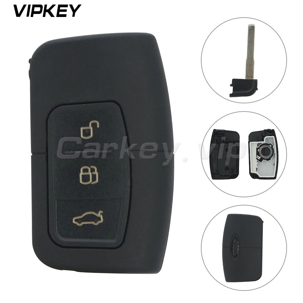 

Пульт дистанционного управления для автомобиля HU101, 3 кнопки, чехол для аварийного ключа