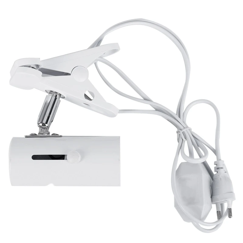 Nw-02 Reptiles Light With Clamp Ceramic Heat Emitter Support Infrared Lamp Bulb (EU Plug) | Habitat Lighting
