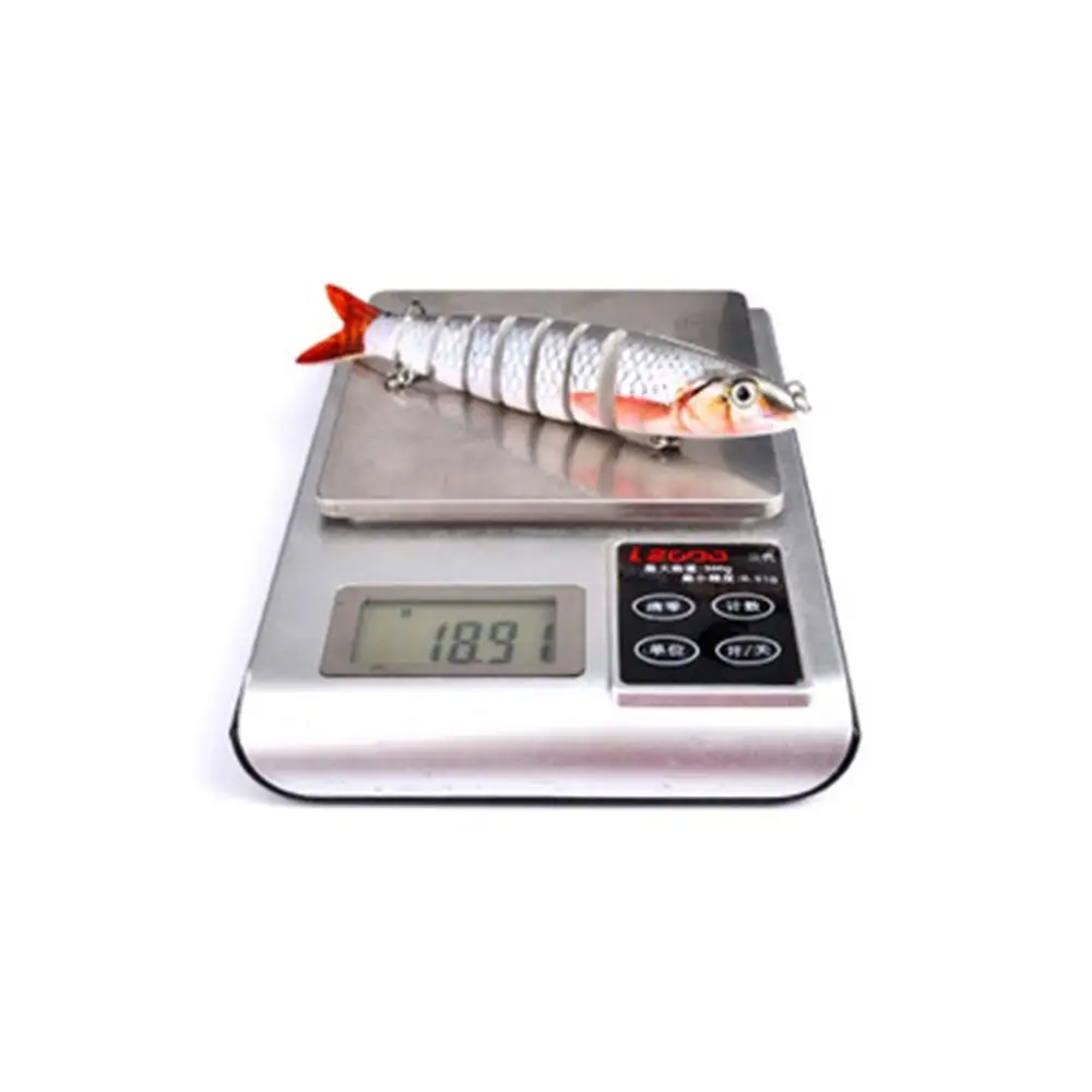 

Fishing Lure Artificial Hard Bass Fishing Wobblers Fishing tackle Segmented Multi-Jointed Hard Fishing Lure 19g Crankbait 19g