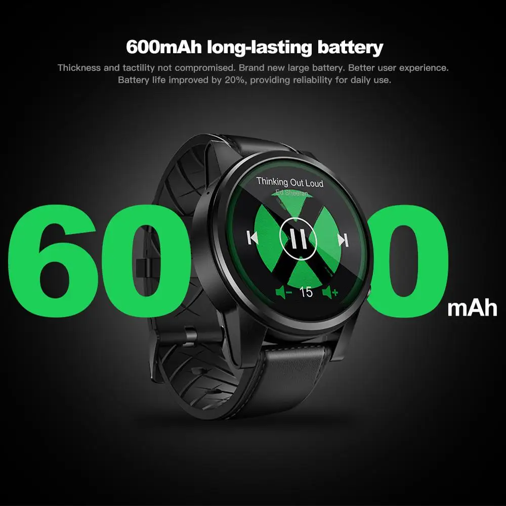 Zeblaze Тор 4 PRO 4G Смарт-часы спортивные Тор gps Android wifi телефон вызова Мужчины Женщины 1G 16GB rom 5MP камера