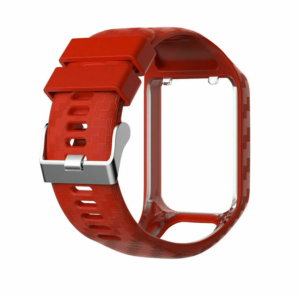 11 видов цветов силиконовый сменный ремешок для наручных часов TomTom Runner 2 3 Spark