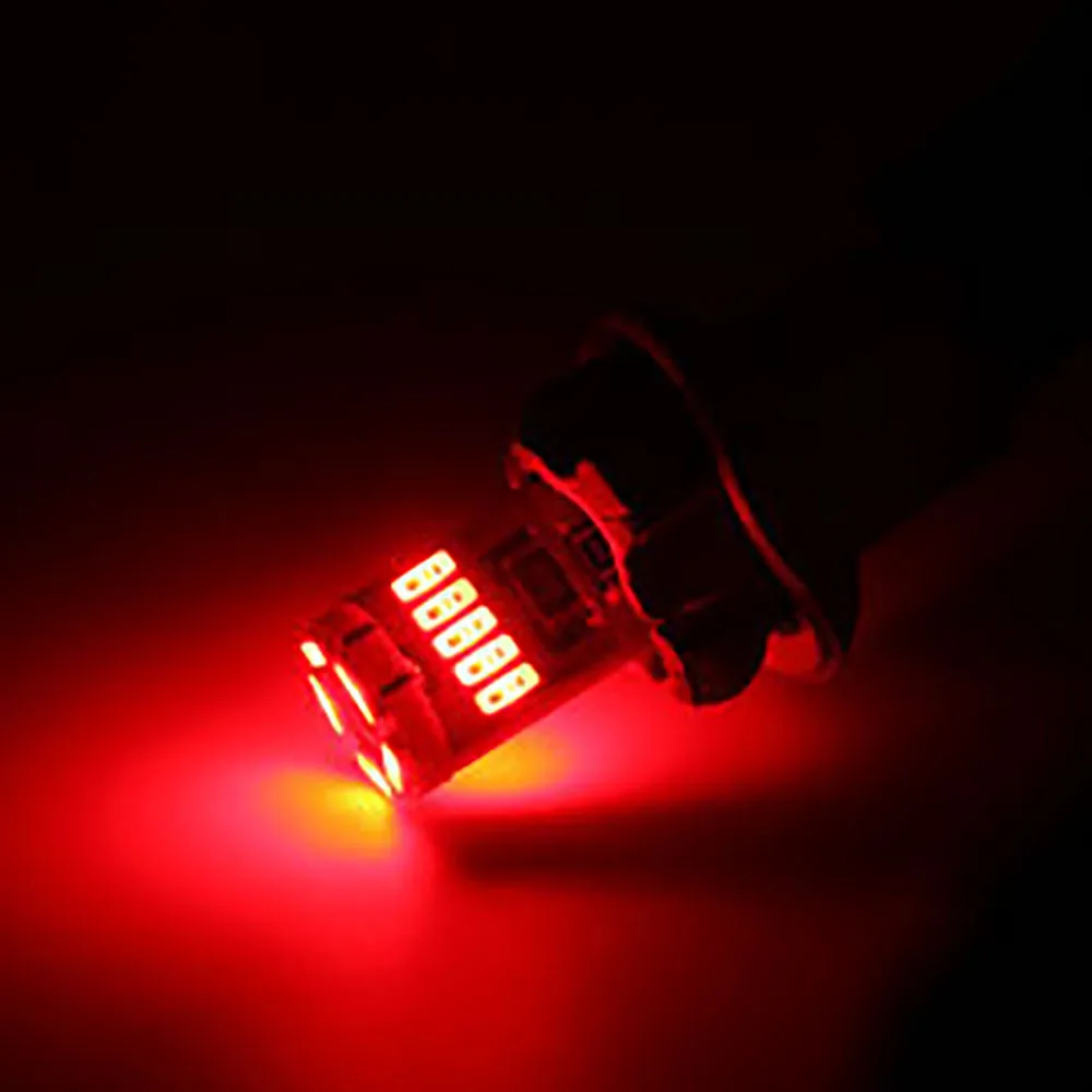 2 шт. автомобисветильник светодиодные лампы T10 с цоколем 15SMD 4014 12 В|Сигнальная