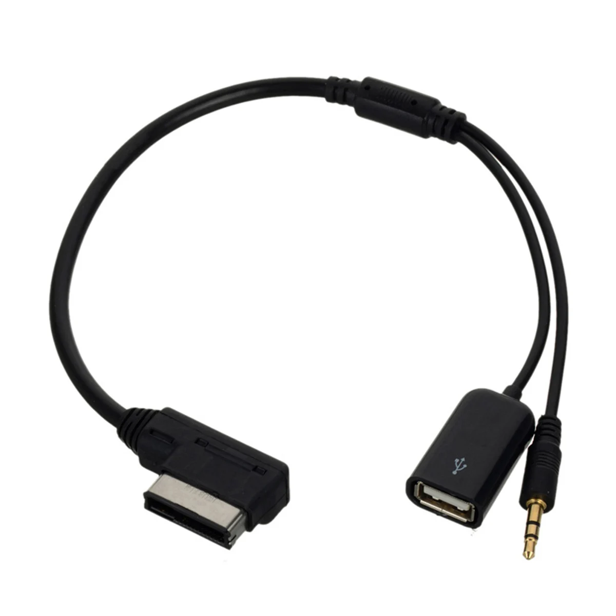 Jimier 30 см стерео 3 5 мм аудио и флеш накопитель USB с гнездовым средств массовой