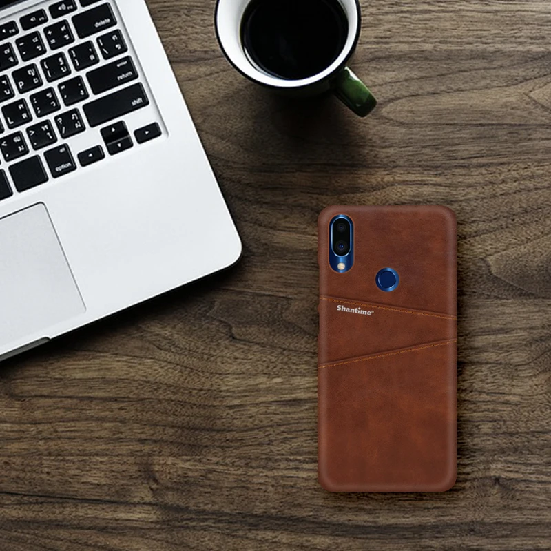 Роскошный винтажный кожаный чехол для Meizu Note 9 телефона из искусственной кожи с