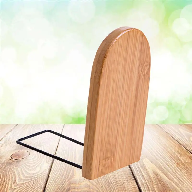 Bamboo Bookends Retractable Elegant Sturdy Desktop Book Storage Rack Organizer Folder for School Office Home | Дом и сад