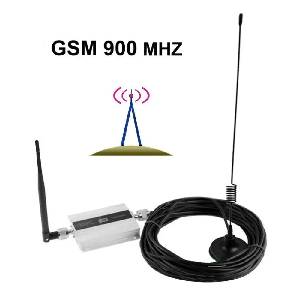 Small Size Alloy LCD GSM 900MHz Mobile Cell Phone Signal Repeater Booster 900mhz | Мобильные телефоны и аксессуары