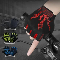 moreok bike gloves 5mm pads shockproof bicycle gloves breathable non slip cycling gloves outdoor sports gloves cycling equipment