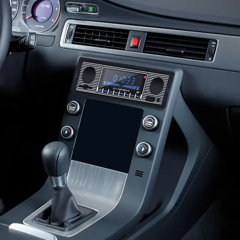DC 12V Bluetooth стерео аудио 1DIN плеер In Dash FM MP3 радио с AUX IN SD USB|Автомобильные