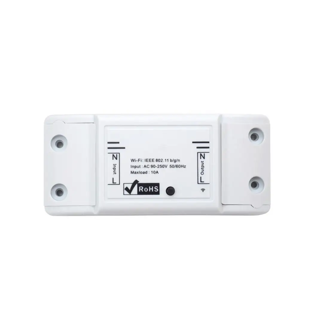 Sonoff 10A Wifi умный переключатель дистанционный беспроводной светильник с таймером