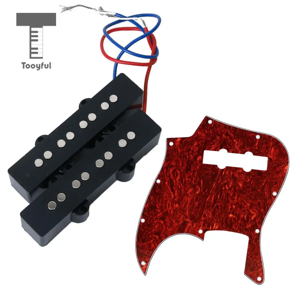 Открытый стиль Humbucker пикапы + 3 слойный маркер для джаз Запчасти бас гитары|Детали
