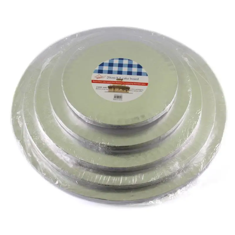 

Convenient Anti-scalding Aluminum Foil Cake Moving Tray Kitchen Baking Tool Mover Restaurant Display Cake Exhibition Table