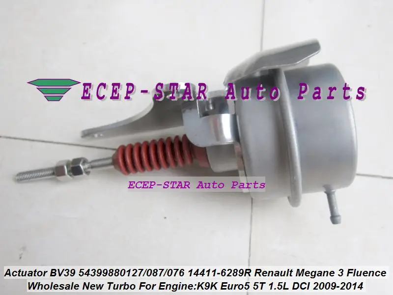 Турбопривод BV39 54399700127 543999800127 14411 4256R 6289R для Renault Megane III 3 Fluence 1.5L DCI K9K Euro 5