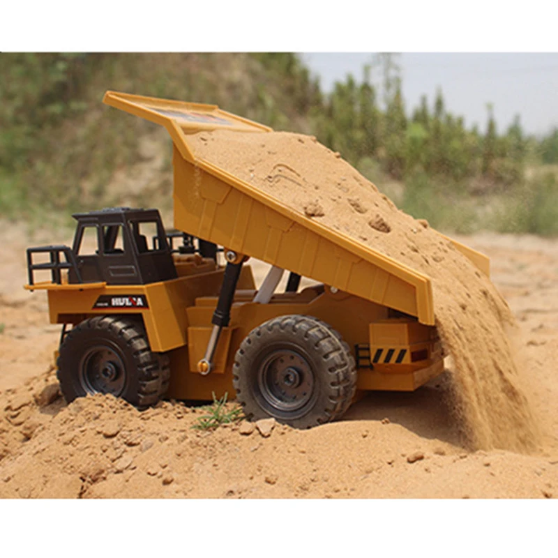 Rc Alloy Engineering Truck Super Power Tipper Dump Trucks Beach Toys Children's Adult Boys Birthday Xmas Gifts | Игрушки и хобби