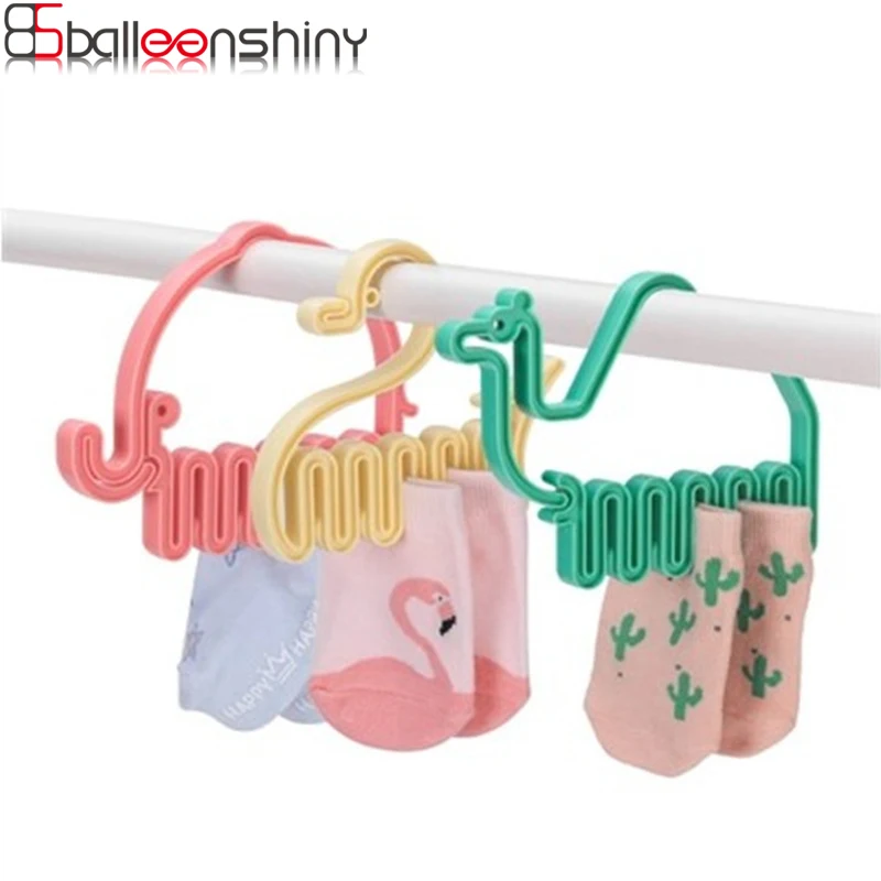 BalleenShiny мини детские носки в форме животных зажим для сушки вешалка пальто