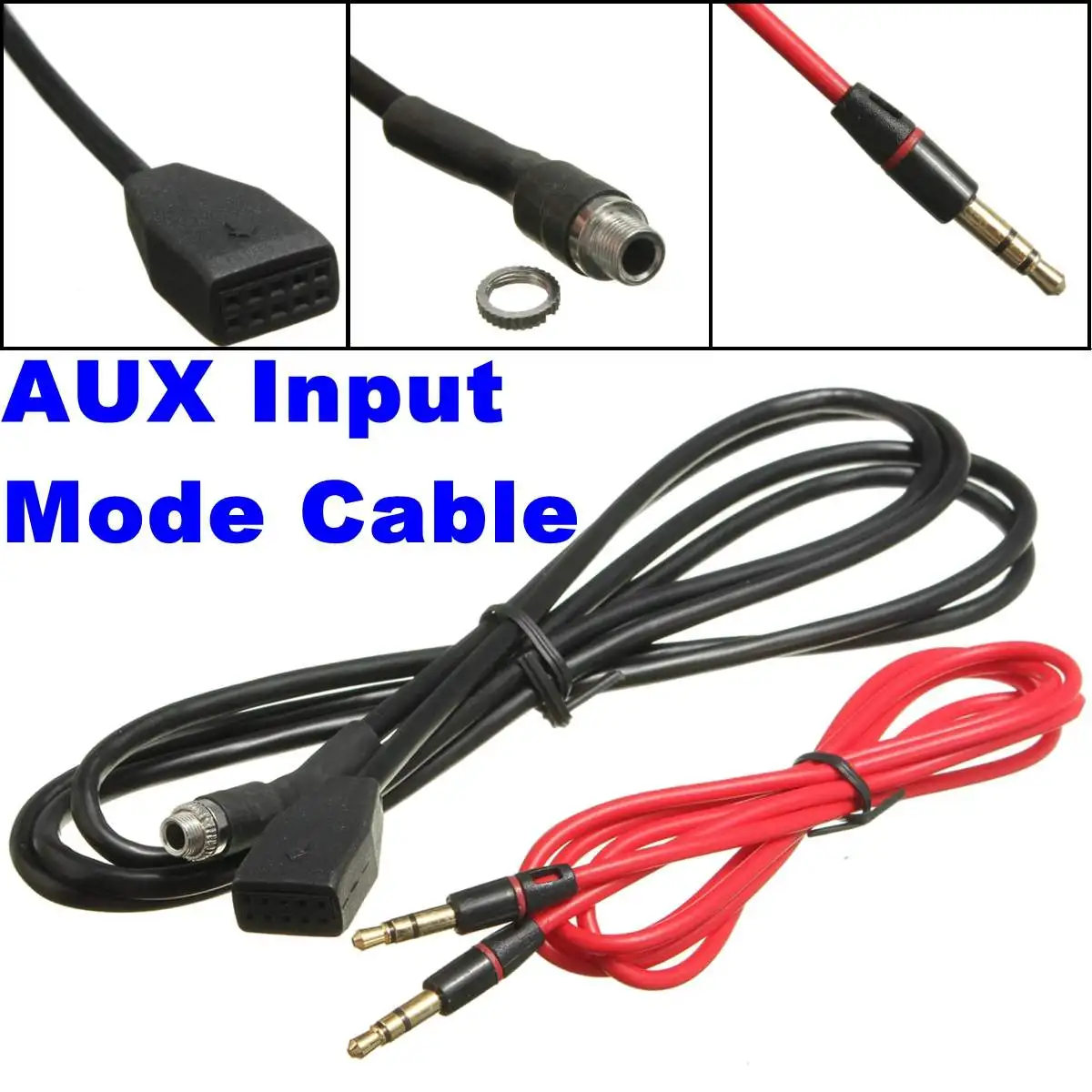 Совершенно новый 3 5 мм для BMW E46 98 06 AUX кабель Замена CD CHANGER Female Socket|Кабели адаптеры и