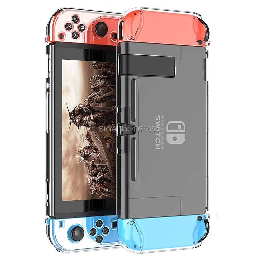 Для Nintendo Switch NS Console Crystal Hard Case Shell пленка из закаленного стекла и аналоговая Крышка