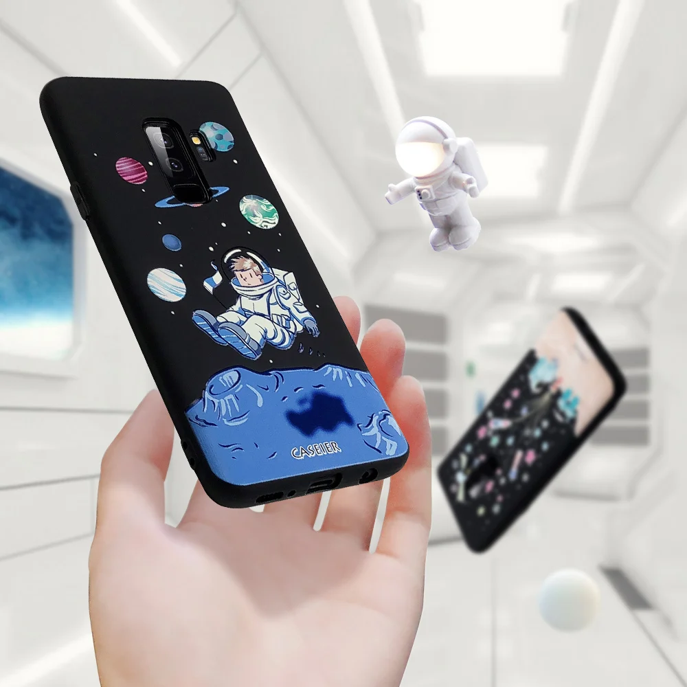 CASEIER Girly мягкий чехол для телефона Samsung S6 S7 S9 S8 Plus силиконовые узорные Чехлы Galaxy edge