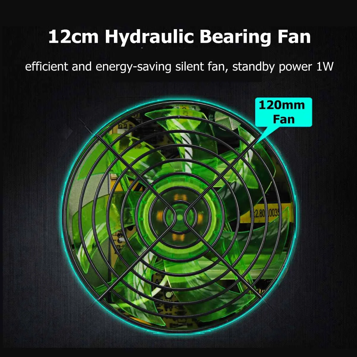 Макс 500 Вт источник питания 120 мм светодиодный вентилятор 24 Pin PCI SATA ATX 12V PC