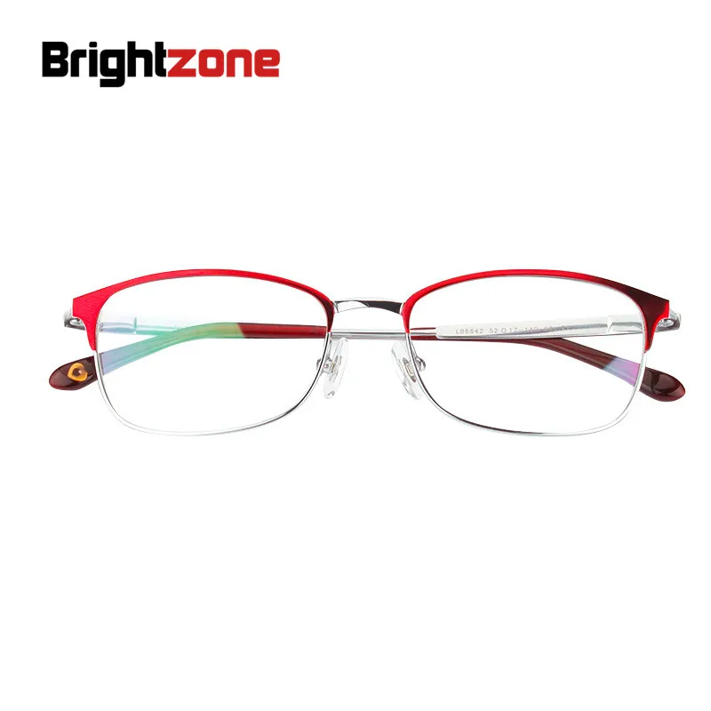 Brightzone новый чистый Титан полная оправа миопия для очков женские брендовые