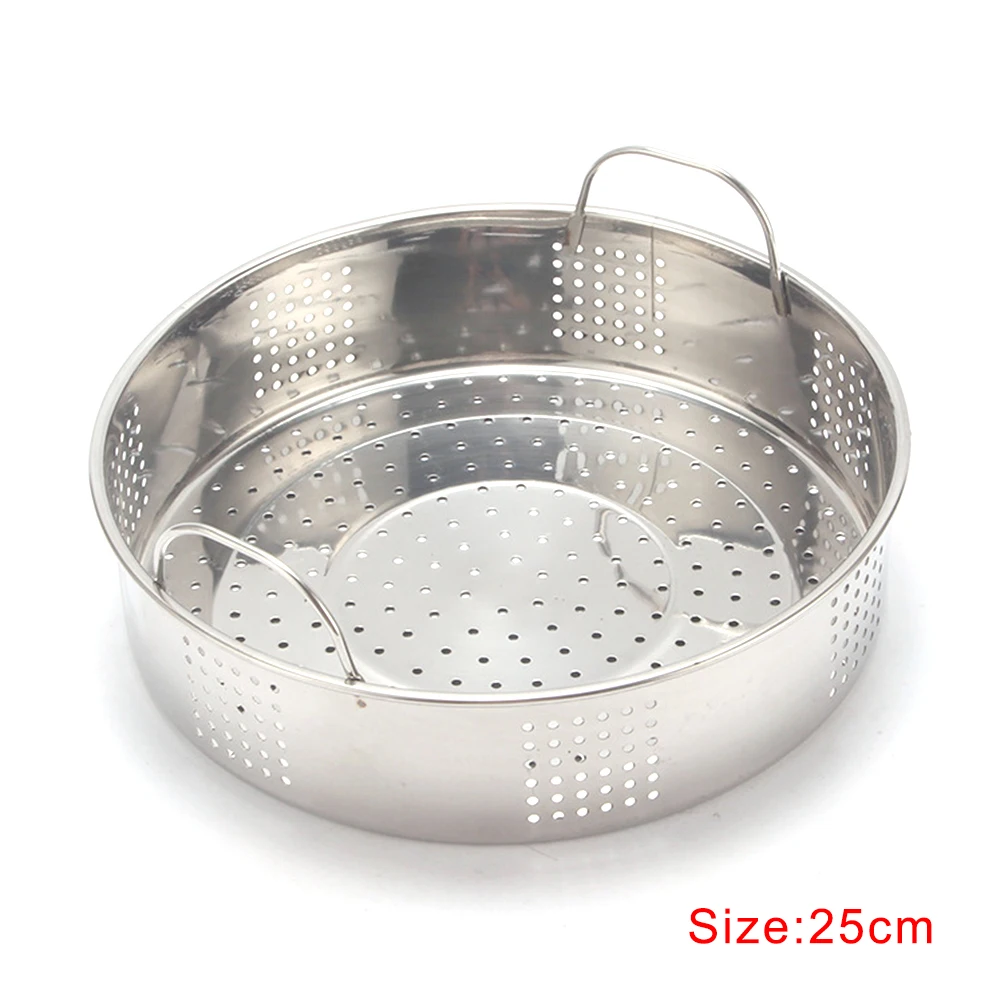 Пару сетки Подставка под тарелки плиты Нержавеющая сталь Пароварка для булочек