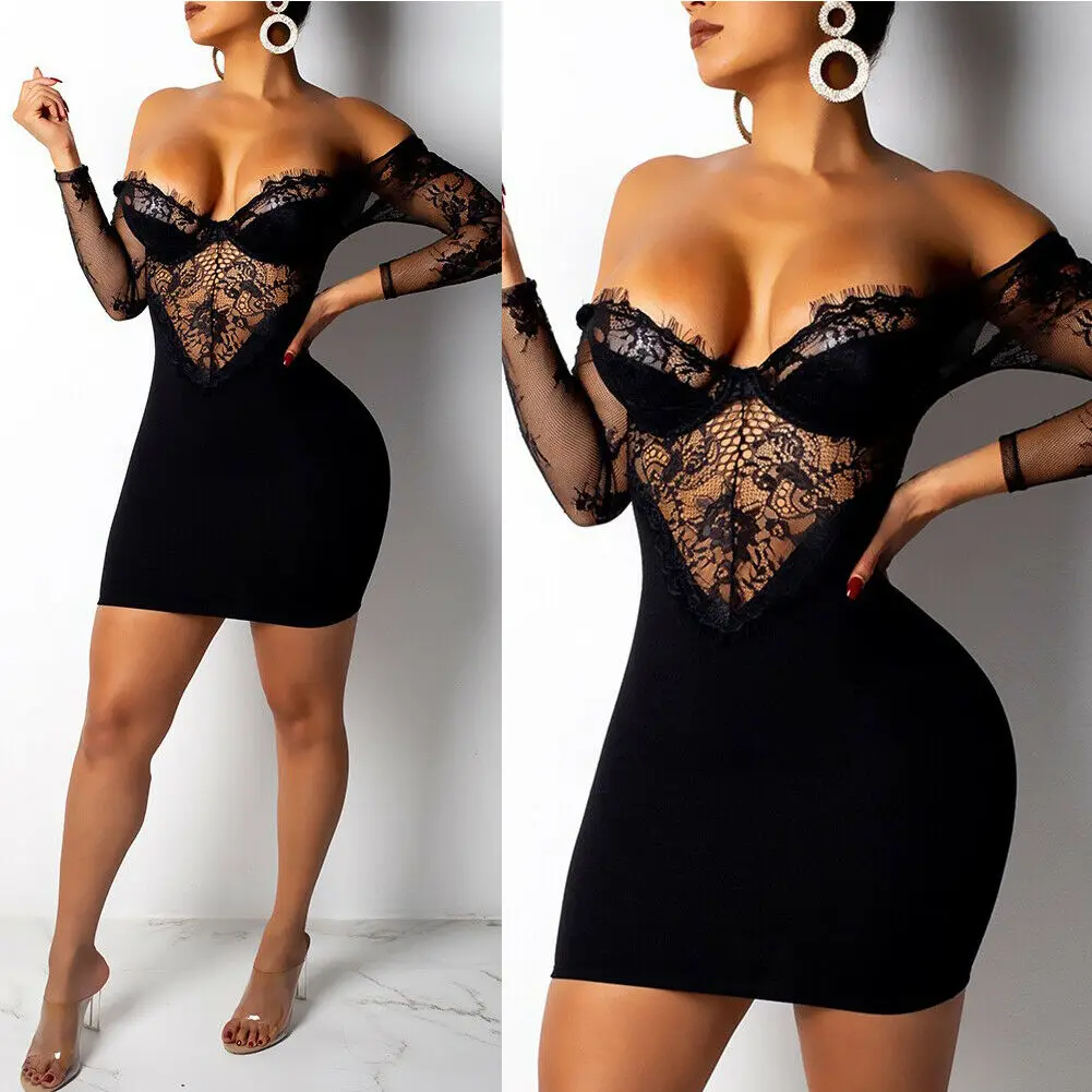 Женские Летние Повседневные Вечерние платья с открытой спиной кружевное