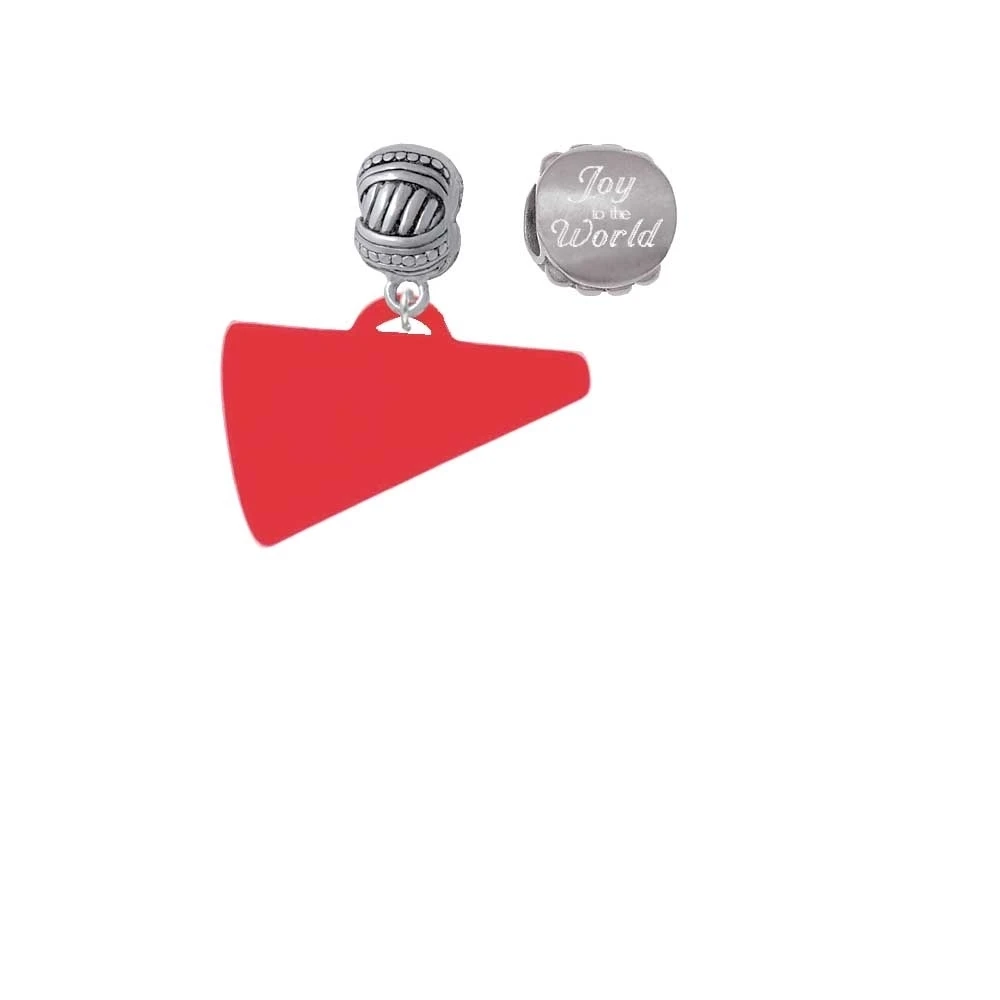 Акрил 1 25 &quotКрасный Мегафоны радость в мире шариках (набор из 2) |