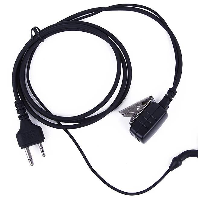 Полностью 2 Pin PTT ушной крючок наушник микрофон для MIDLAND Walkie Talkie G6/G7/G8/G9 GXT550 GXT650 LXT80