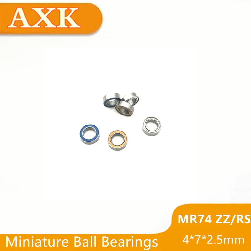

2023 Sale Top Fashion Mr74zz Abec-3 4x7x2.5 Mm Miniature Mr74 Zz Ball Bearings L-740zz Mr74-2rs 674zz 4*7*2.5