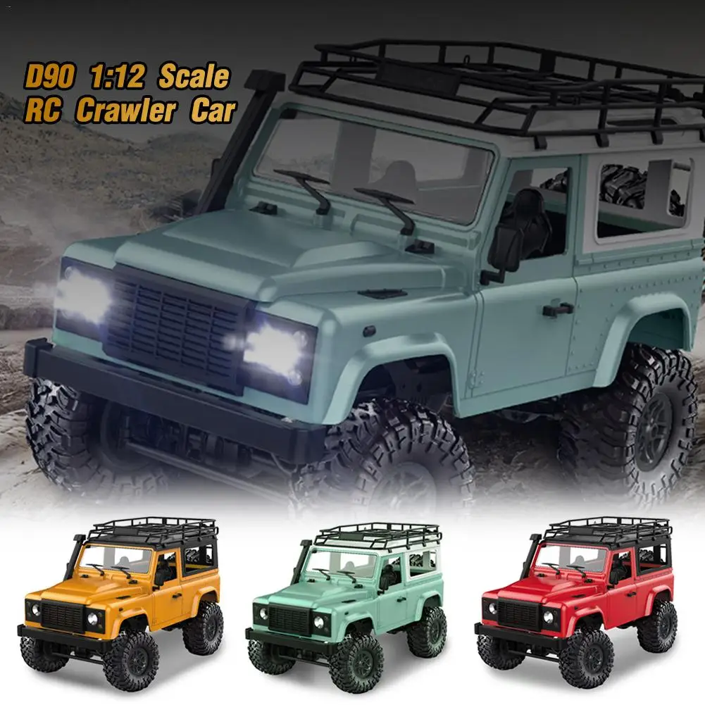 MN модель D90 1:12 Масштаб RC Гусеничный Автомобиль 2 4G 4WD пульт дистанционного