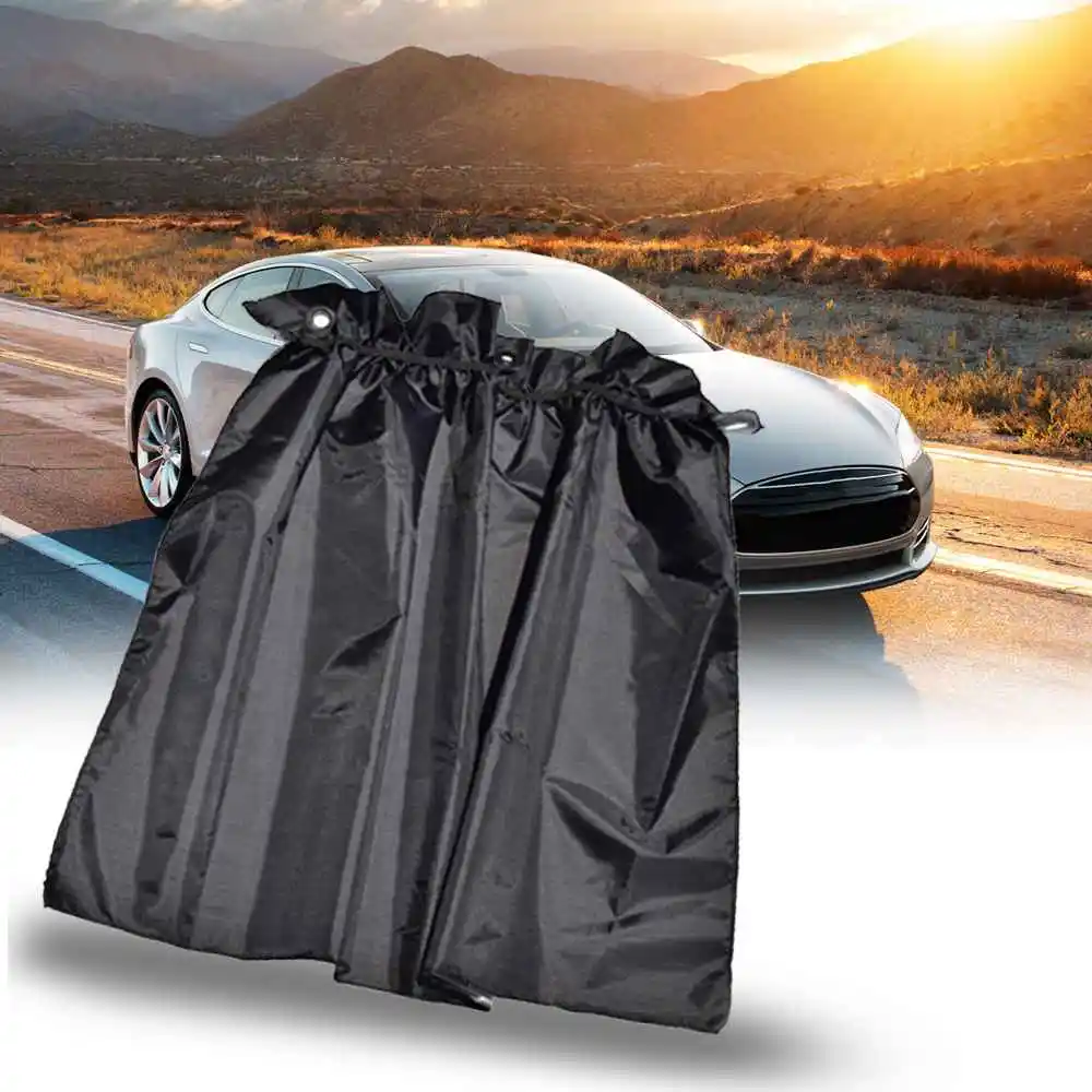 

2Pcs Car Window Cover Sunshade Curtain UV Protection Shield Sun Shade Mesh Solar Mosquito Dust Protection