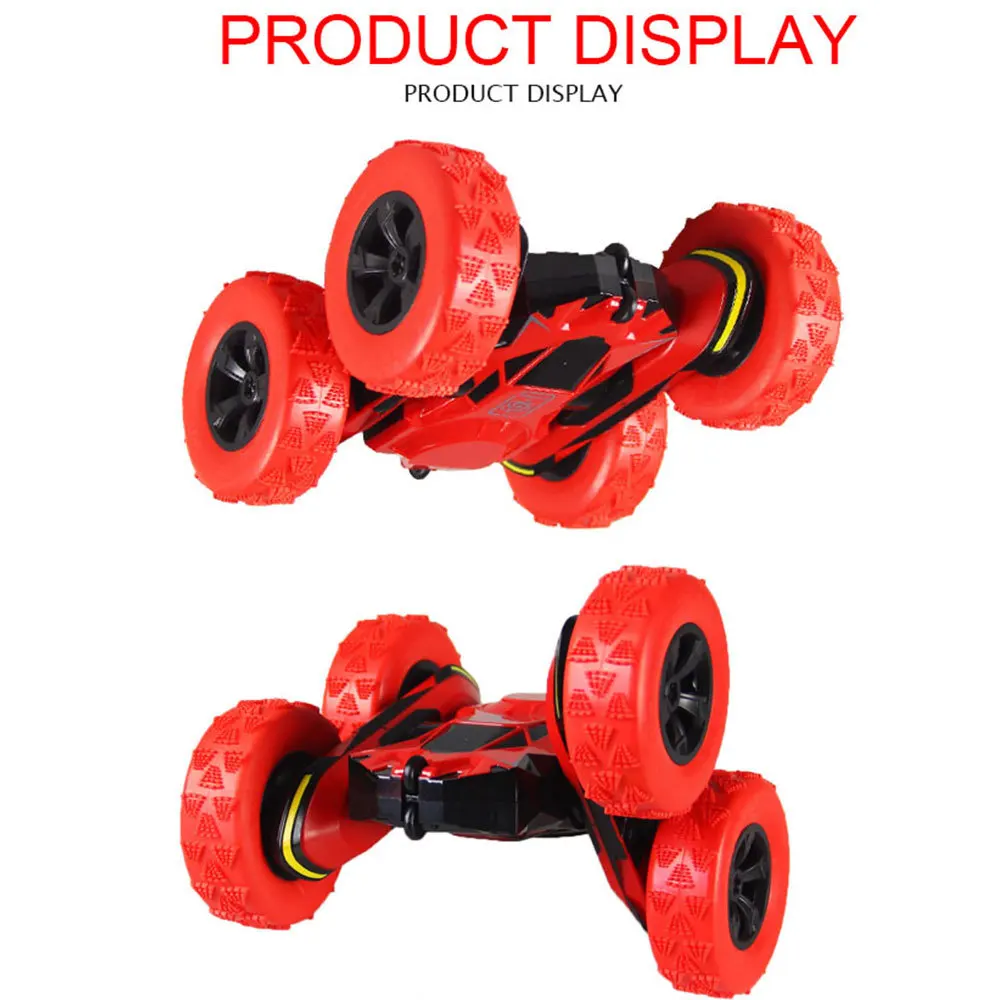 7 шт. RC Stunt Car Off Road Электрический гоночный автомобиль Двусторонняя 360 градусов
