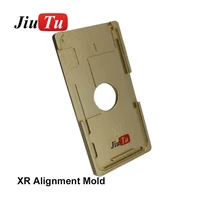 cell phone lcd alignment mold for iphone xs xr xs max broken outer glass refurbishment jiutu