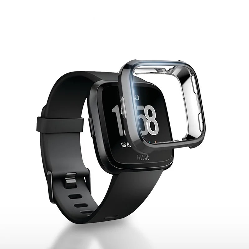 Новейший Ультратонкий Мягкий чехол из ТПУ с покрытием для Fitbit Versa силиконовый