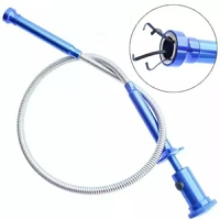 60cm flexible magnet four catch pickup tool claw with led light multi fonction magnetic reach grab prongs fetch device