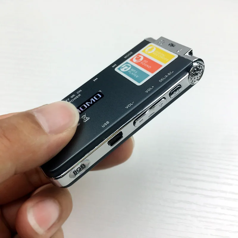 8 GB Профессиональный цифровой стерео голос Регистраторы диктофон Цифровой