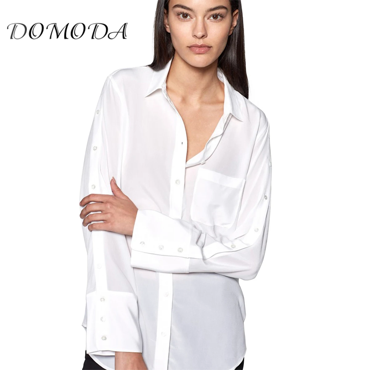 DOMODA 2018 Европа и Соединенные Штаты простой легко соответствовать холодной Стиль