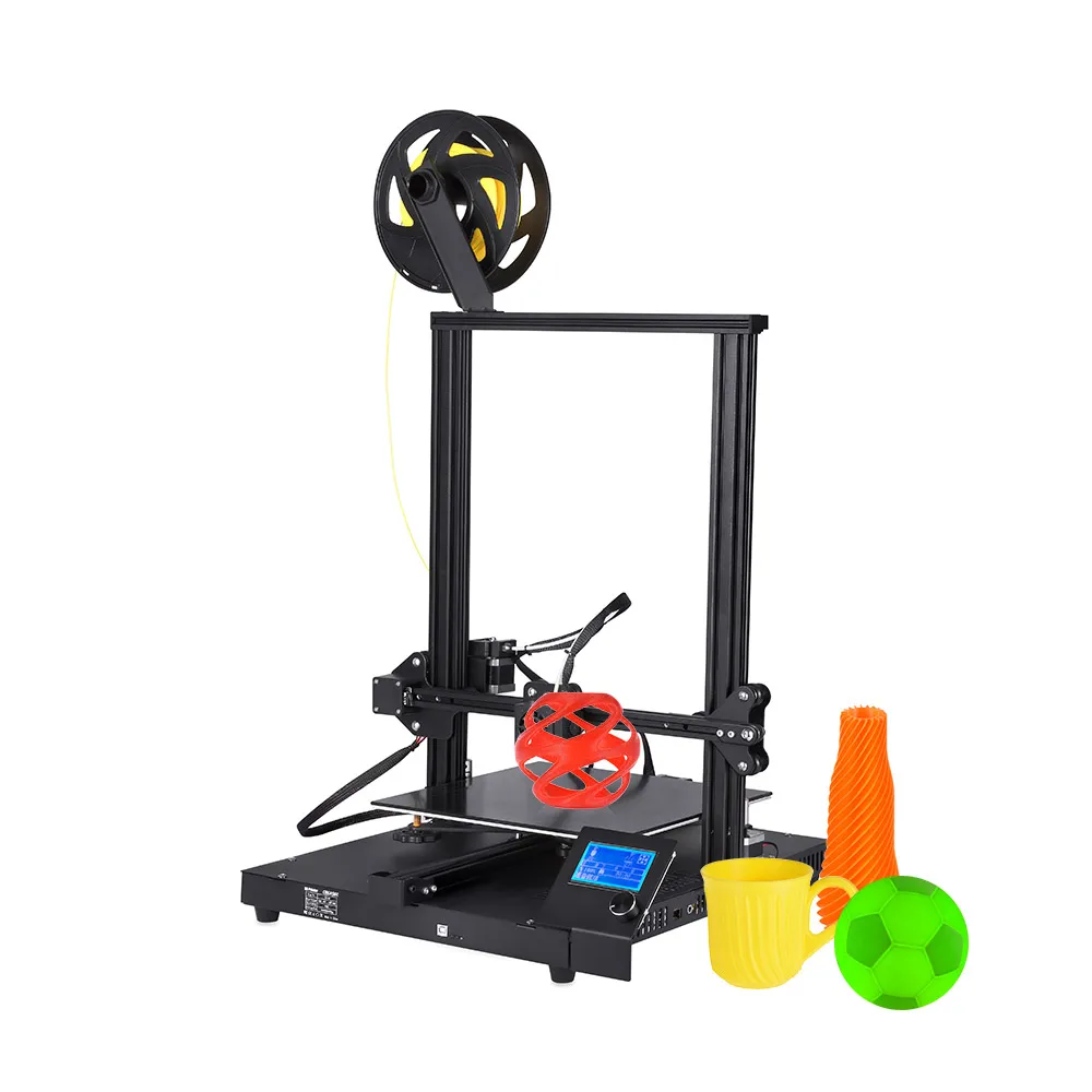 Creasee CS-10 3D принтер DIY Kit ультра-тонкое металлическое основание высокая точность