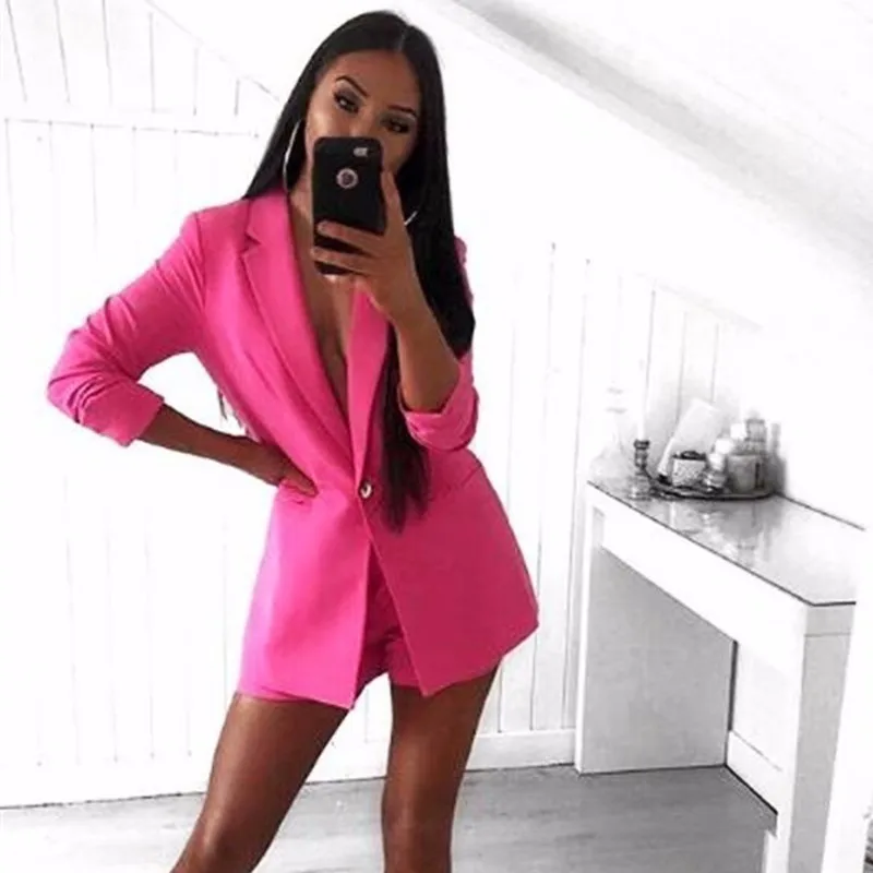 DRESSMECB комплект из двух частей женский летний Повседневный блестящий топ шорты