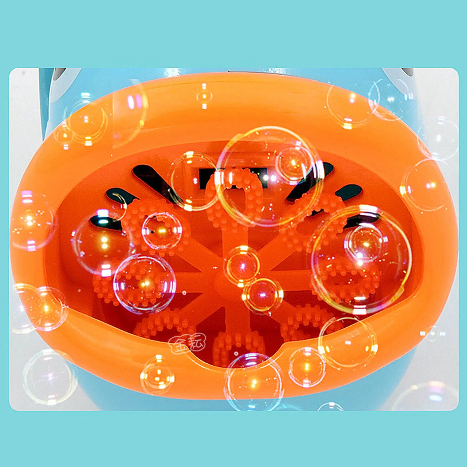 Милая машина для создания пузырьков с ручным управлением игрушка-воздуходувка