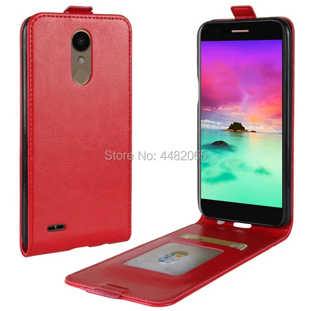 Роскошный чехол-Кошелек из искусственной кожи для LG K10 2017 X400 M250 M250N задняя крышка