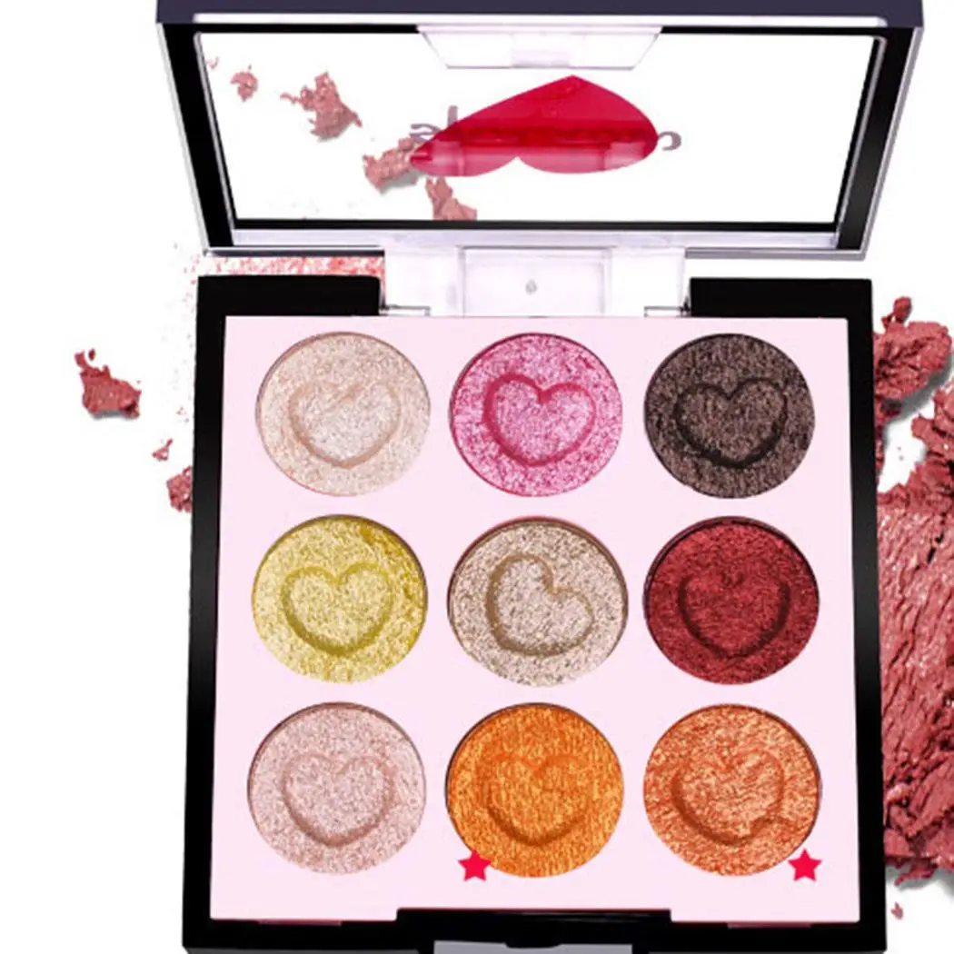 9 цветов Профессиональная палитра теней для глаз Shimmer Matte Eye China casual вечерние Y Dating