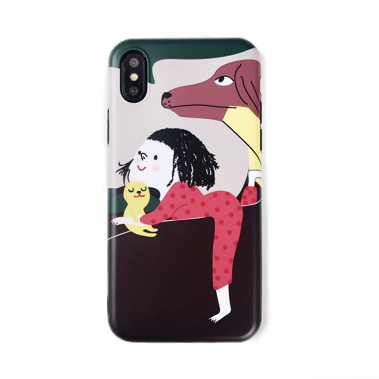 I25-Funny лицо для iPhone 6 6s 7 8 чехол телефона s плюс Чехол X ТПУ Shell | Мобильные телефоны и