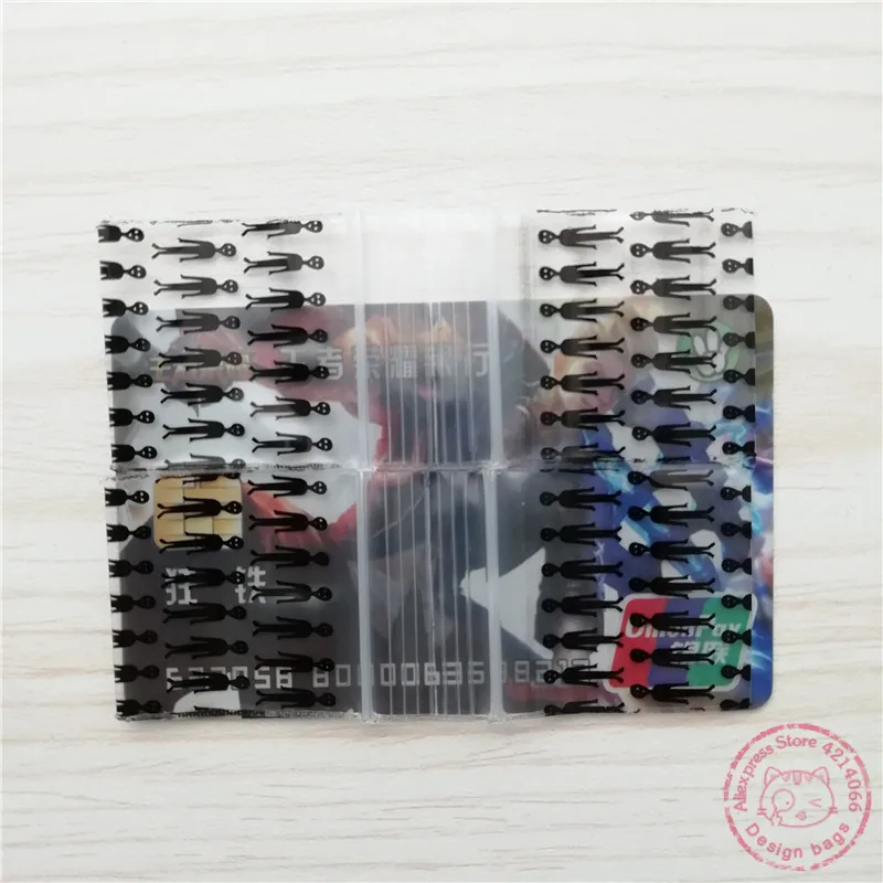 100 Mini пластиковые мешочки 125125 черные мужские дизайнерские сумки с принтом 1 25X1 25