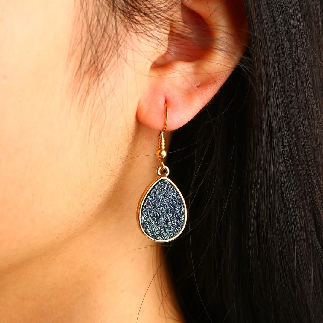 Женские серьги подвески в виде цветов 5 цветов|Серьги-подвески| |