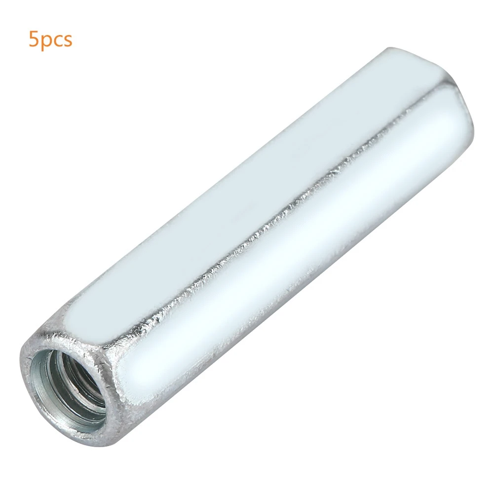 Гайки с шестигранной головкой M6 * 40 из углеродистой стали крепеж резьбой 5