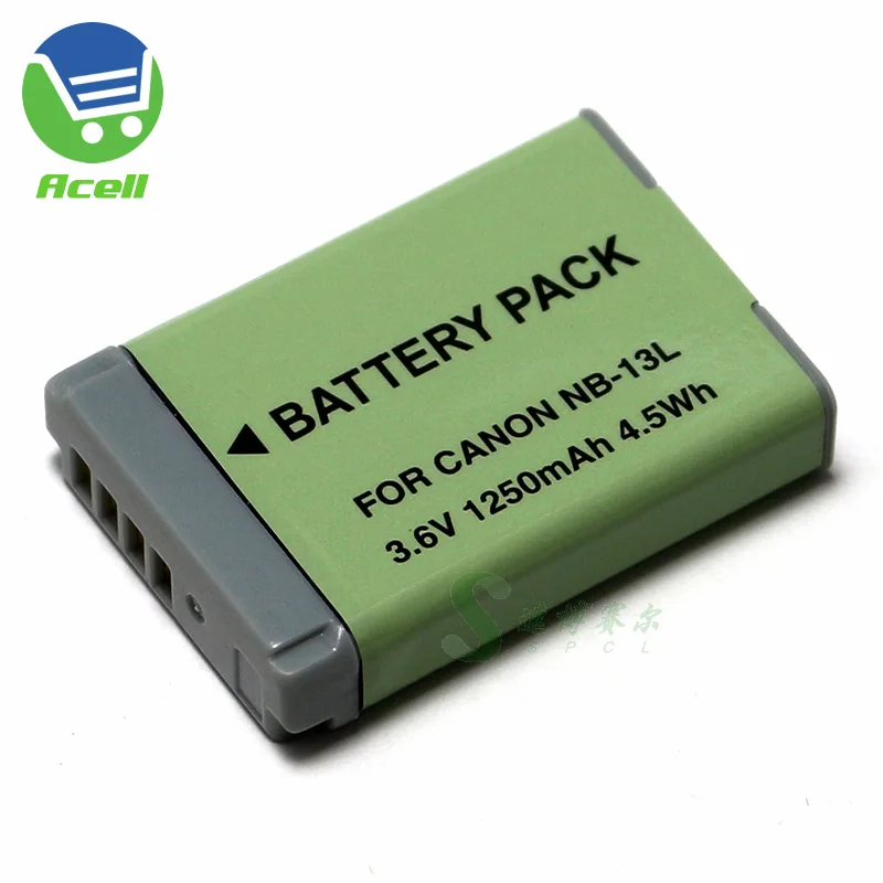 Аккумулятор для камеры Canon аккумулятор NB13L PowerShot G5X G9X G7X Mark II G1X III SX740 SX730 SX720 SX620