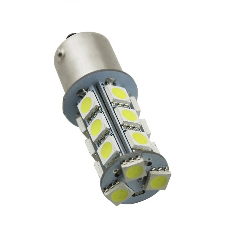 CARCHET 5 шт. 1156/1157 Автомобильные светодиодные лампочки 18Led 5050 поворотные парковочные