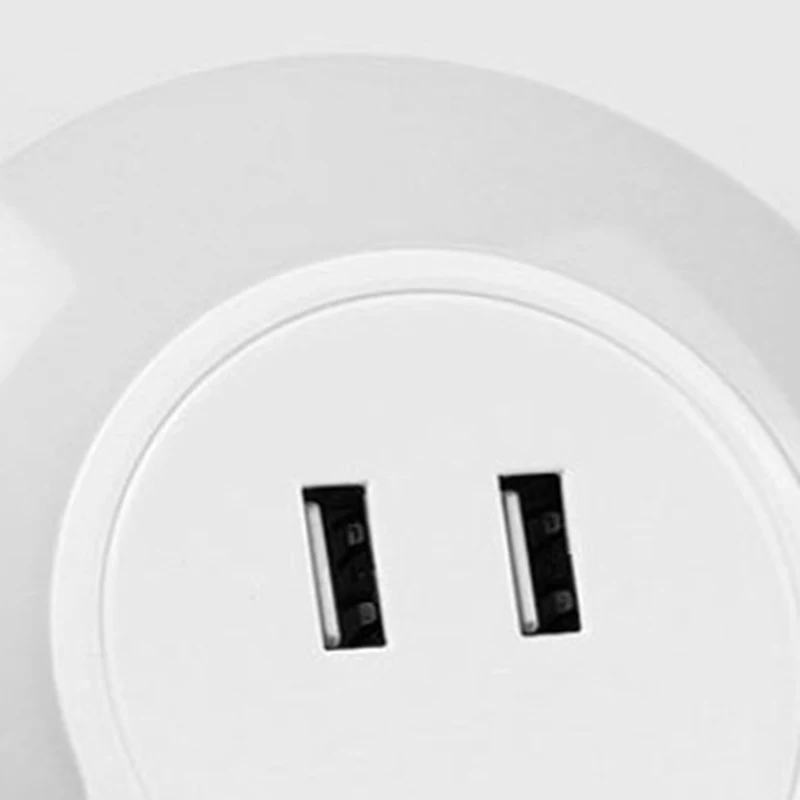 Новый настенный светильник светодиодный с датчиком для спальни Ночной 2 usb